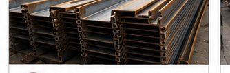 Steel sheet piles